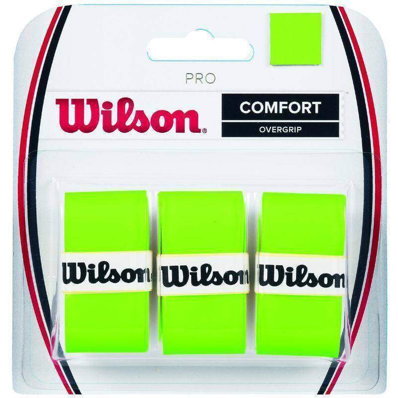 Blister Wilson 3 Overgrips Pro Verde Pádel Élite