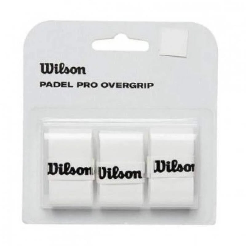 Blister Wilson Padel Pro Blanco 3 Overgrips Pádel Elite