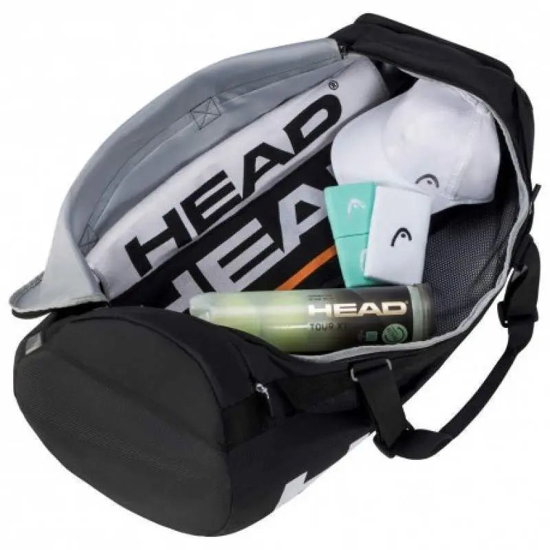 Bolsa Head Tour Sport 50L Negro Blanco Pádel Elite