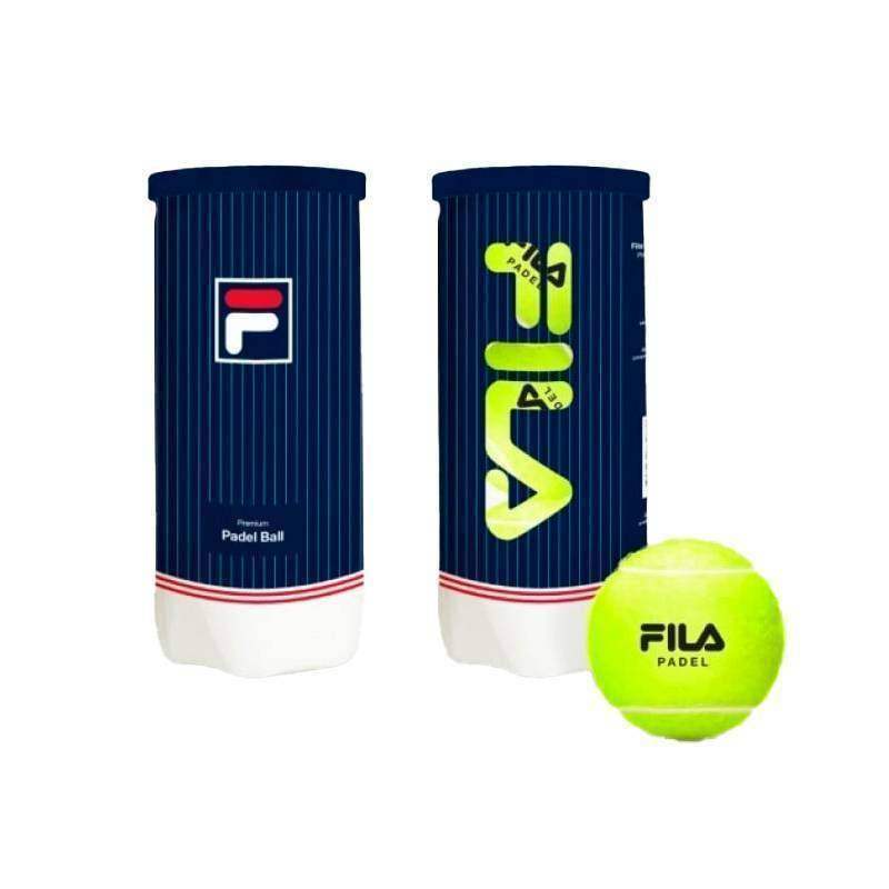 Bote de 3 Pelotas Fila Padel Premium Pádel Élite