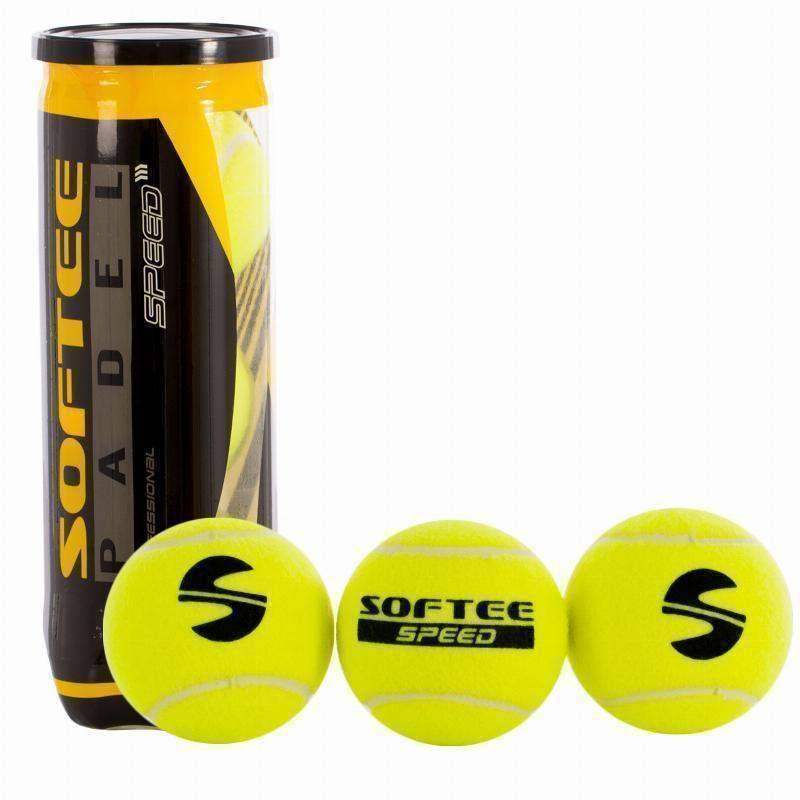 Bote de 3 Pelotas Softee Speed Pádel Élite