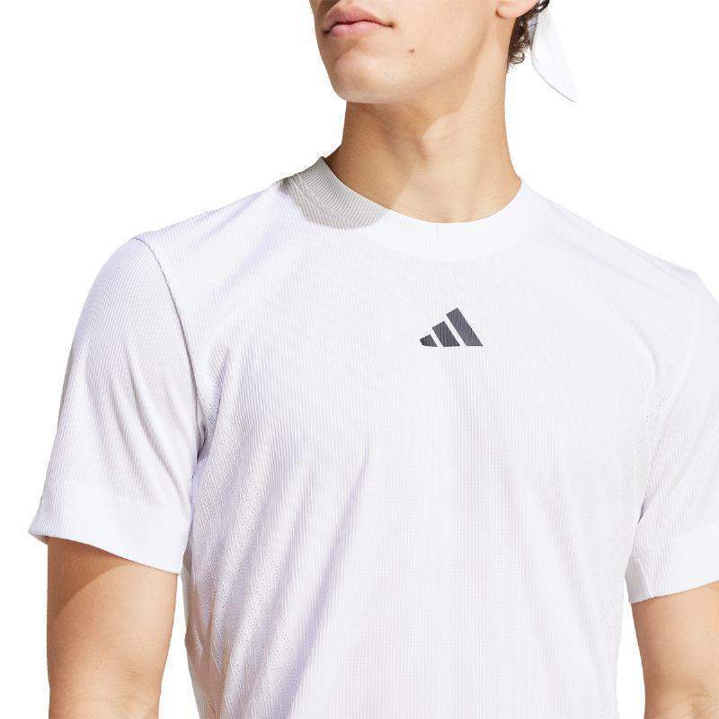 Camiseta Adidas Airchill Pro Blanco Pádel Élite