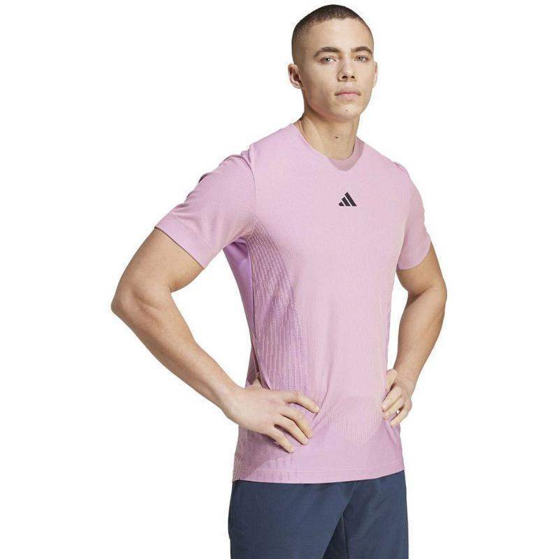 Camiseta Adidas Airchill Pro Rosa Purpura Pádel Élite