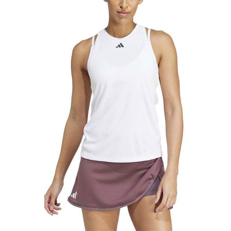 Camiseta Adidas Club Blanco Mujer Pádel Élite