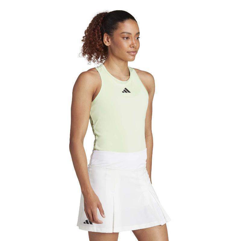 Camiseta Adidas Club Verde Claro Mujer Pádel Élite