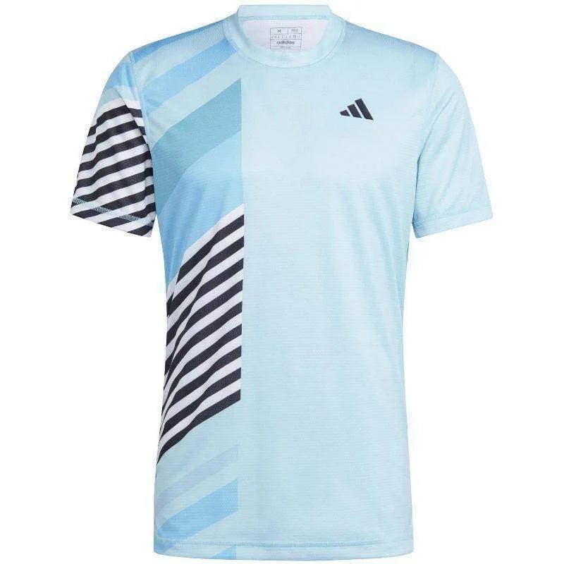 Camiseta Adidas Freelift HEAT.RDY Pro Aqua Pádel Élite