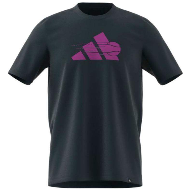 Camiseta Adidas Graphic Azul Aurora Pádel Élite