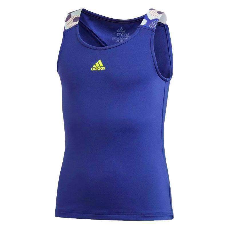 Camiseta Adidas Keyhole Azul Royal Junior Pádel Élite