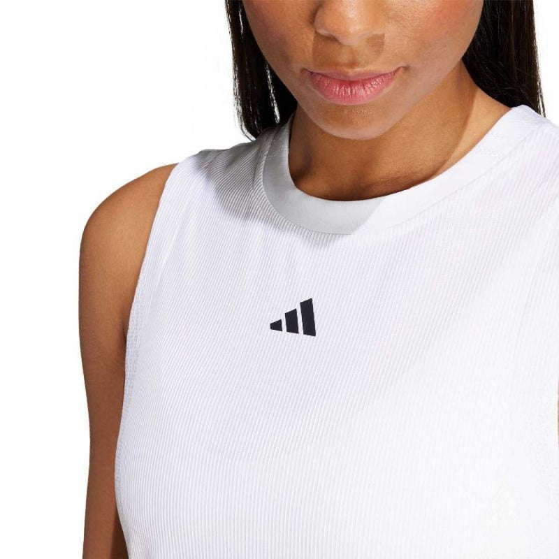 Camiseta Adidas Pro Blanco Mujer Pádel Élite