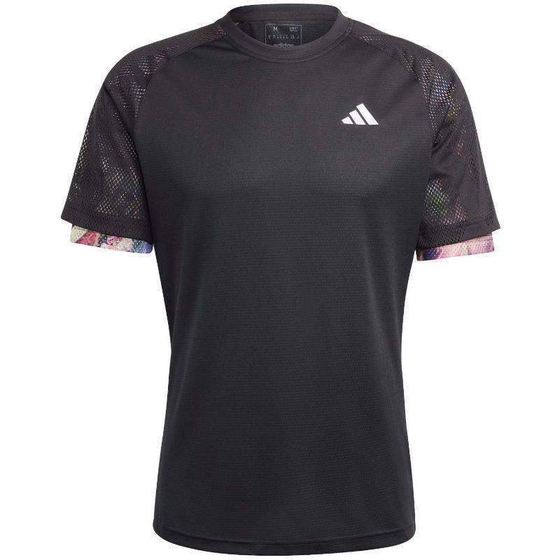 Camiseta Adidas Melbourne Ergo Negro Pádel Élite