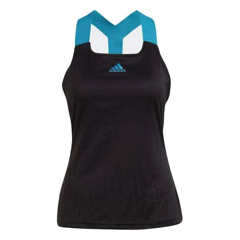 Camiseta Adidas PrimeBlue AeroKnit Negro Aqua Pádel Élite