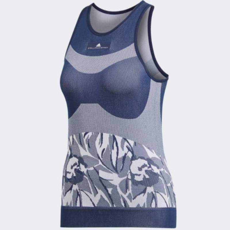 Camiseta Adidas Stella McCartney Seamless Azul Oscuro Pádel Élite