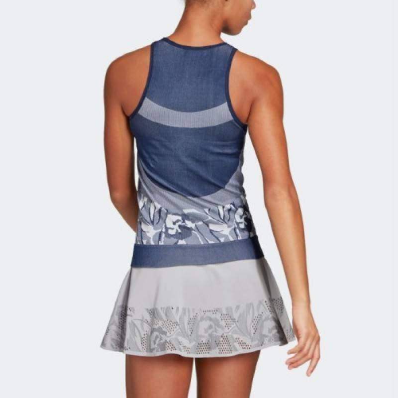 Camiseta Adidas Stella McCartney Seamless Azul Oscuro Pádel Élite