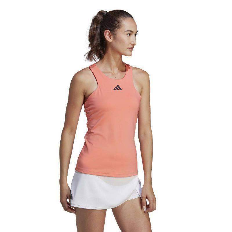 Camiseta Adidas Y-Tank Coral Fusion Pádel Élite