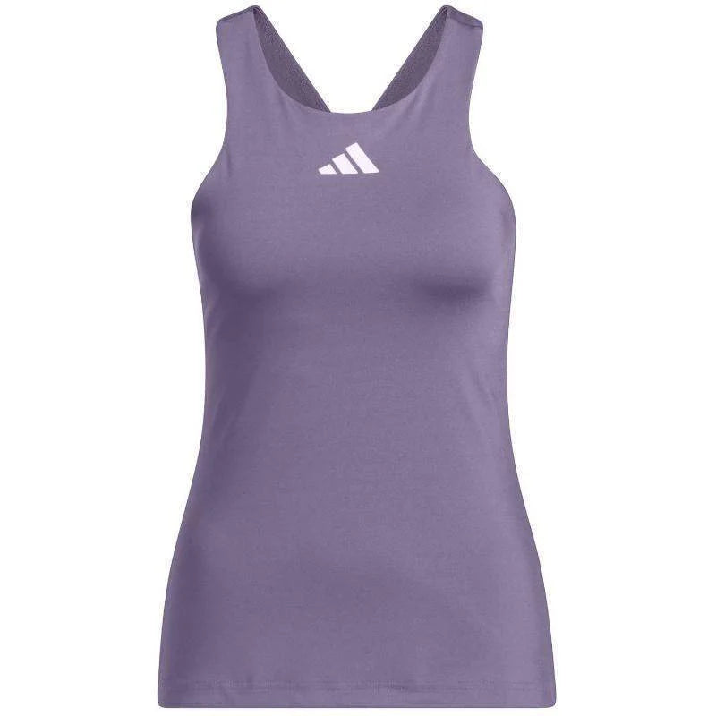 Camiseta Adidas Y-Tank Violeta Pádel Élite