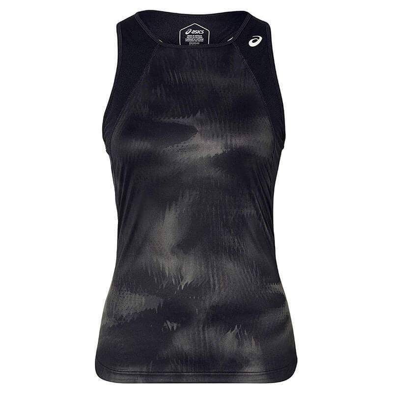 Camiseta Asics Club Graphic Performance Negro Pádel Élite