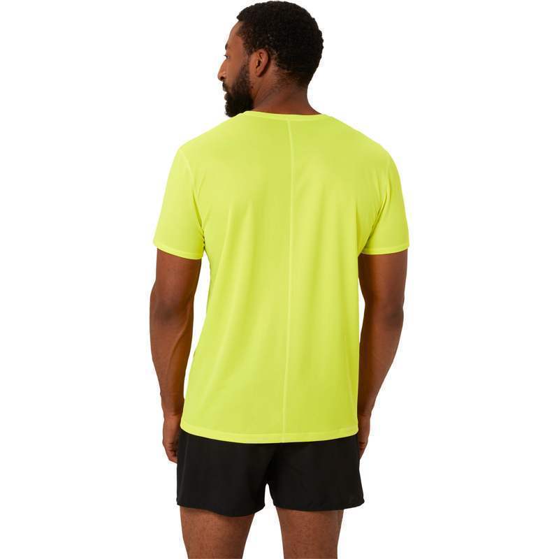 Camiseta Asics Core Amarillo Fluor Pádel Élite