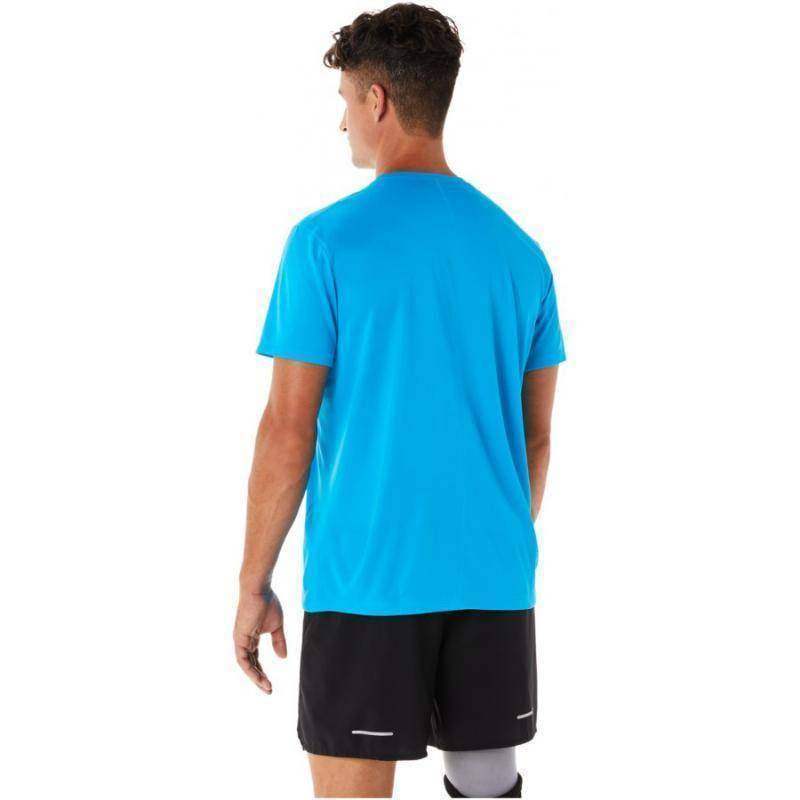 Camiseta Asics Core SS Azul Isla Pádel Élite