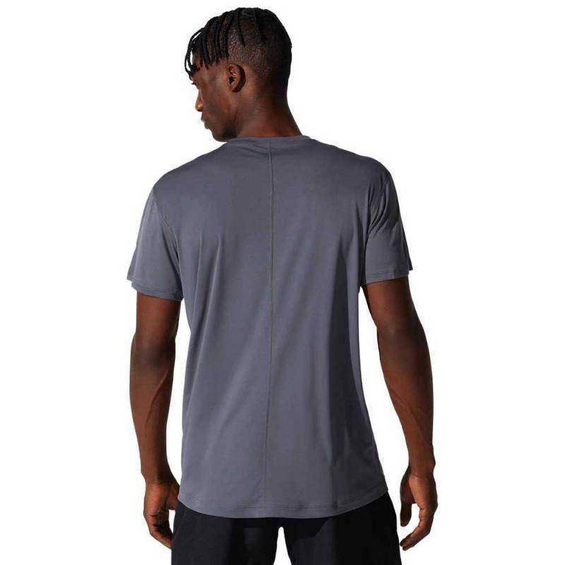 Camiseta Asics Core SS Gris Oscuro Pádel Élite