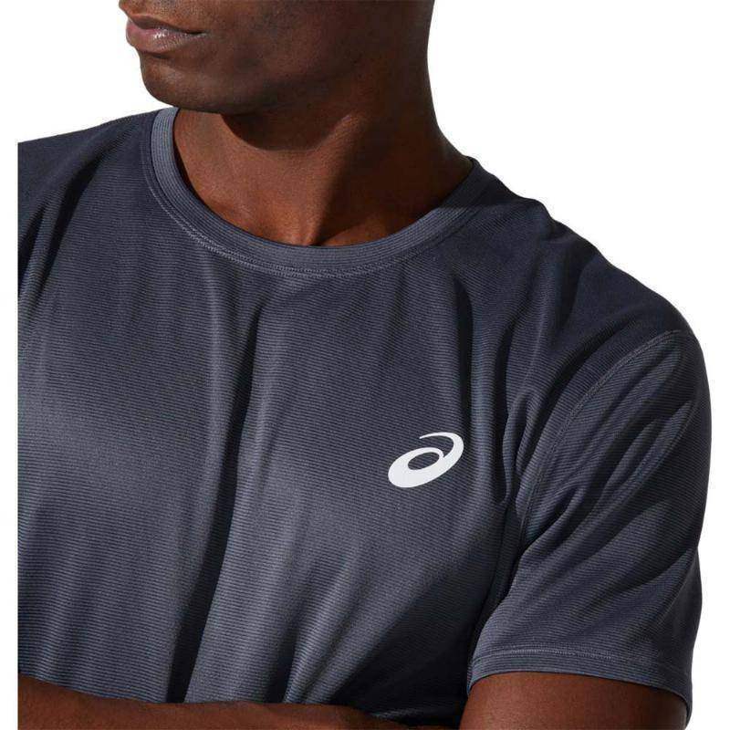 Camiseta Asics Core SS Gris Oscuro Pádel Élite