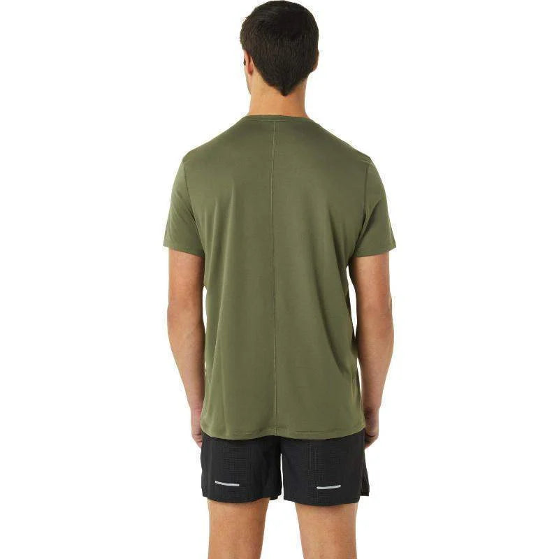 Camiseta Asics Core SS Top Verde Oscuro Pádel Élite