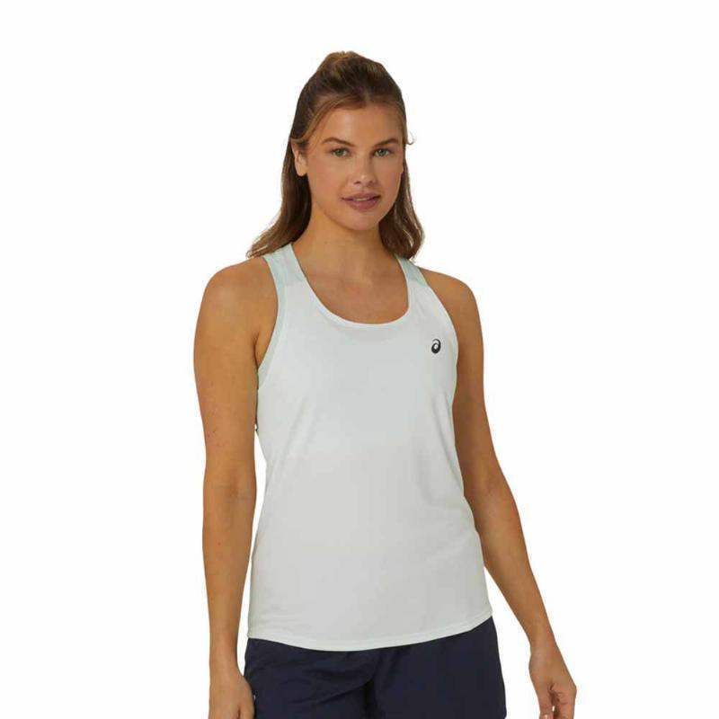 Camiseta Asics Court Azul Pale Mujer Pádel Élite