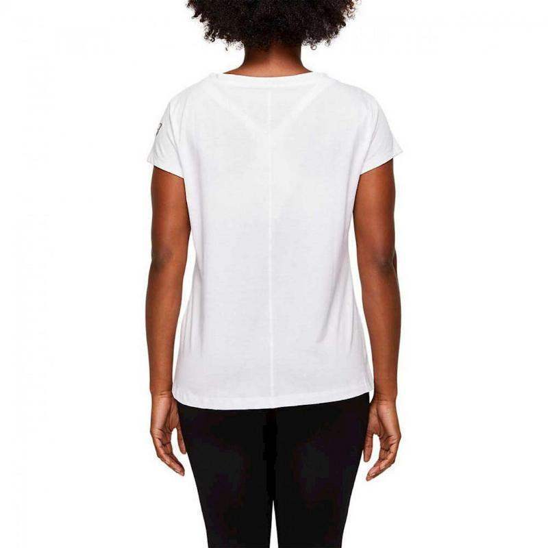 Camiseta Asics Graphic Blanco Brillante Mujer Pádel Élite