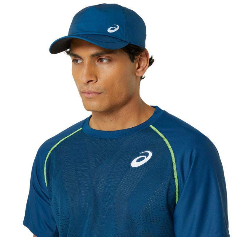 Camiseta Asics Match Azul Mako Pádel Élite