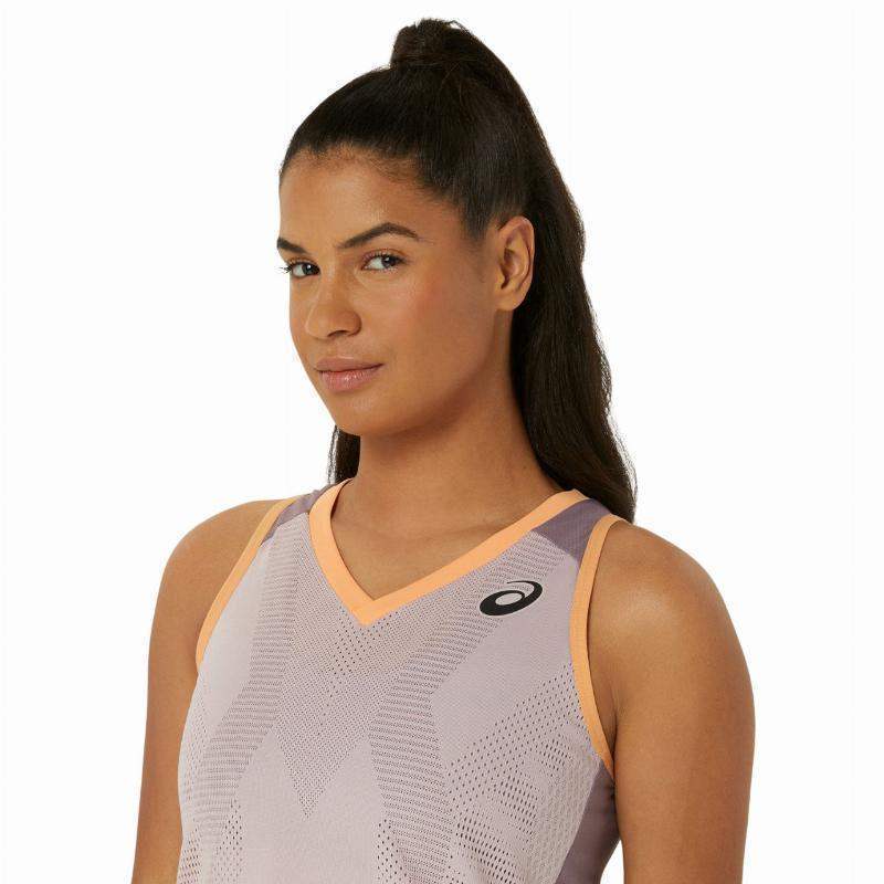 Camiseta Asics Match Rosa Mujer Pádel Élite