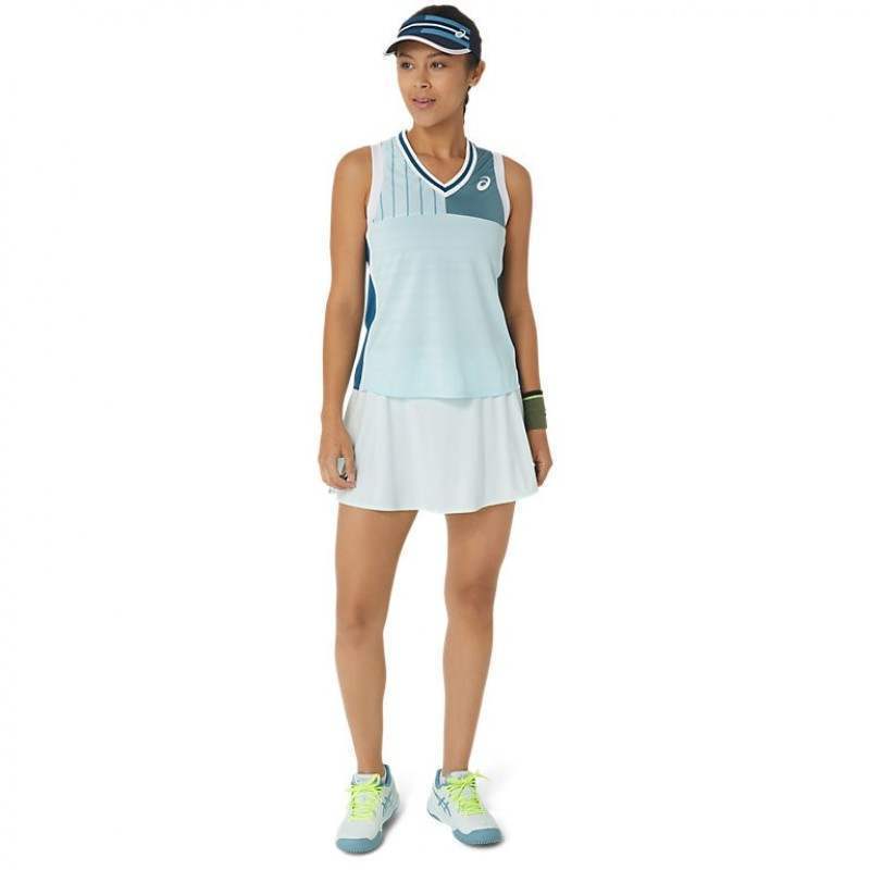 Camiseta Asics Match Verde Aguamarina Pádel Élite