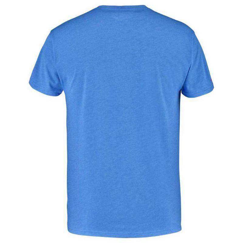 Camiseta Babolat Exercise Big Flag Azul Jaspeado Pádel Élite