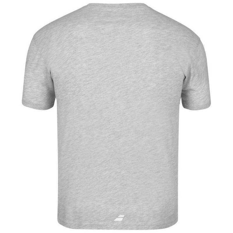 Camiseta Babolat Exercise Gris Jaspeado Pádel Élite