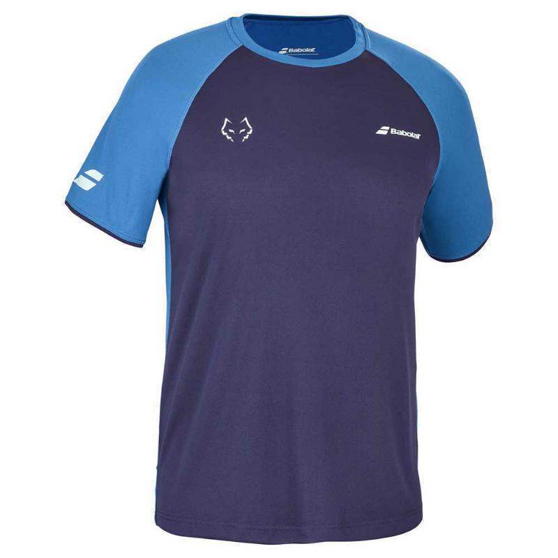 Camiseta Babolat Juan Lebron Azul Pádel Élite