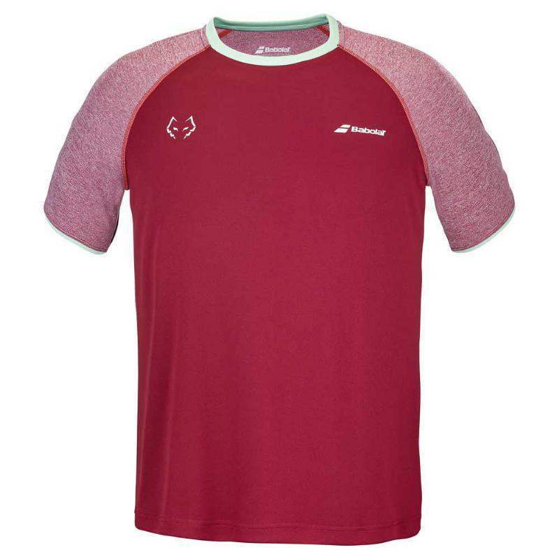 Camiseta Babolat Juan Lebron Rojo Dalia Pádel Élite