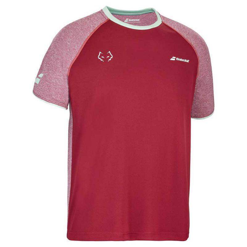 Camiseta Babolat Juan Lebron Rojo Dalia Pádel Élite