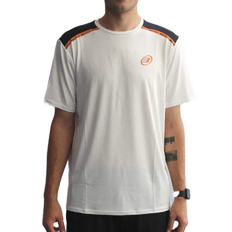 Camiseta Bullpadel Adventure Blanco Pádel Élite