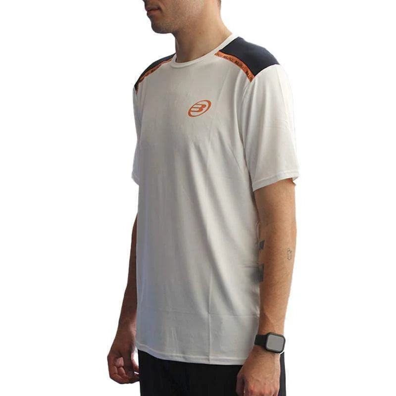 Camiseta Bullpadel Adventure Blanco Pádel Élite