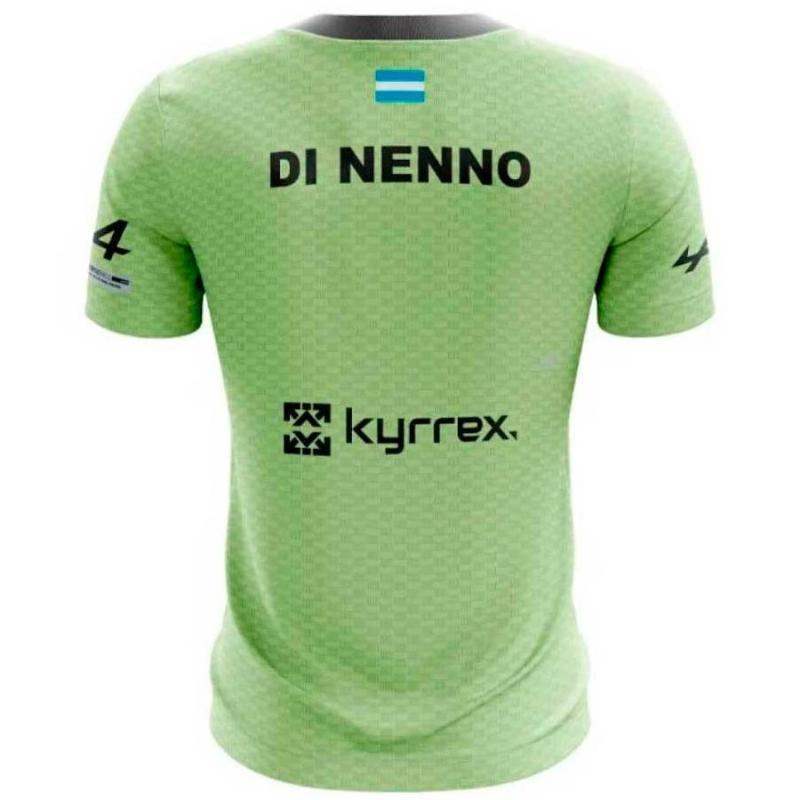 Camiseta Bullpadel Di Nenno Premier Padel Acilo Amarillo Azufre Fluor Pádel Élite