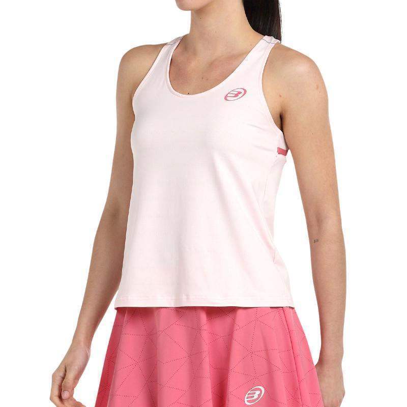 Camiseta Bullpadel Gemma Triay Edrar Rosa Pastel Pádel Élite