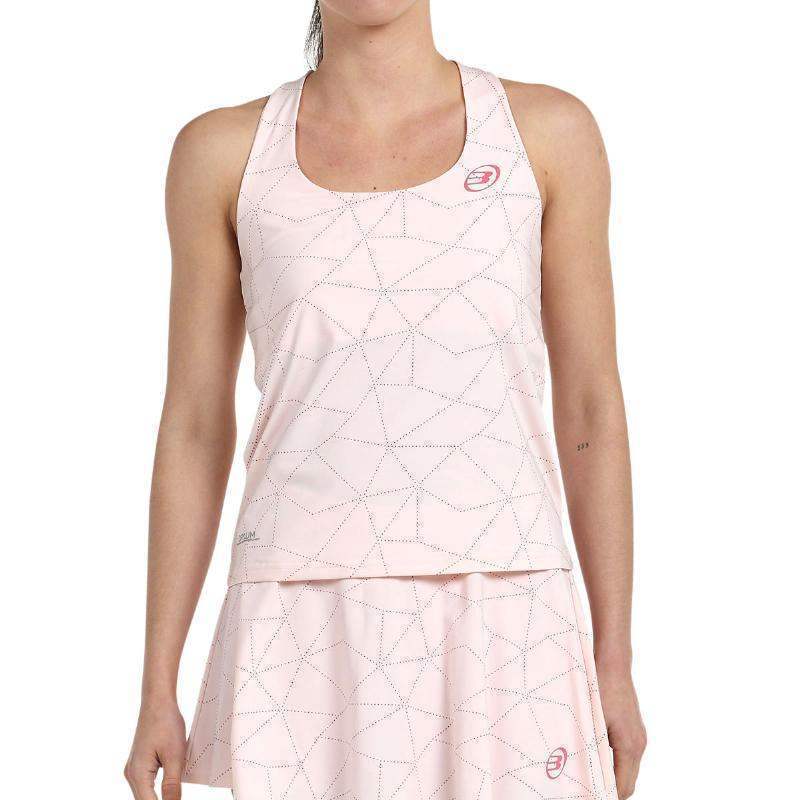 Camiseta Bullpadel Gemma Triay Estas Rosa Pastel Pádel Élite