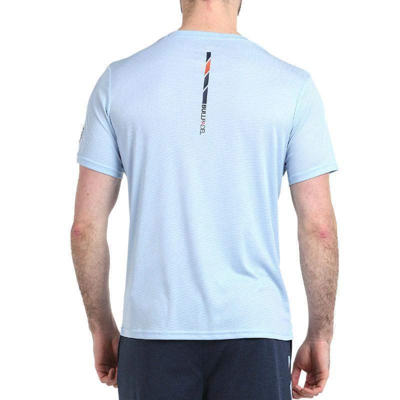 Camiseta Bullpadel Lacar Azul Glaciar Pádel Élite