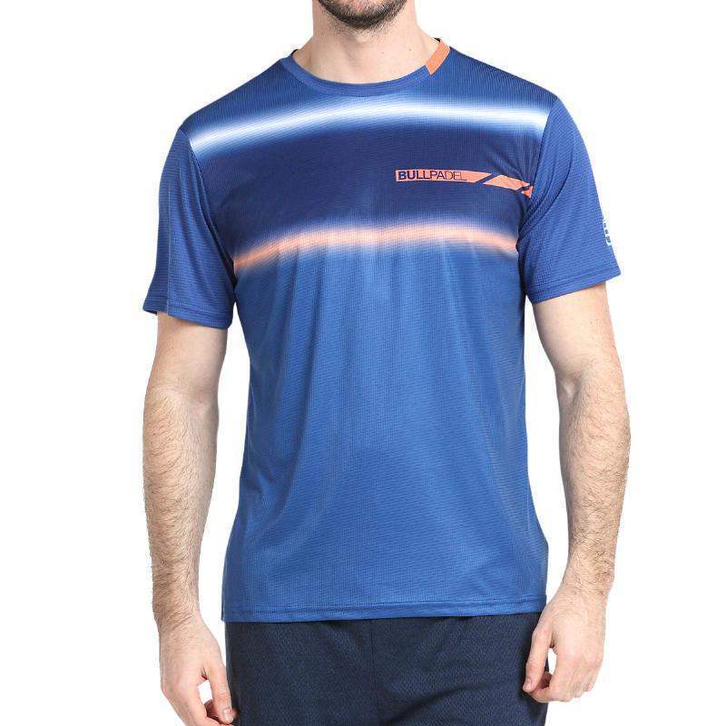 Camiseta Bullpadel Lacar Azul Intenso Pádel Élite