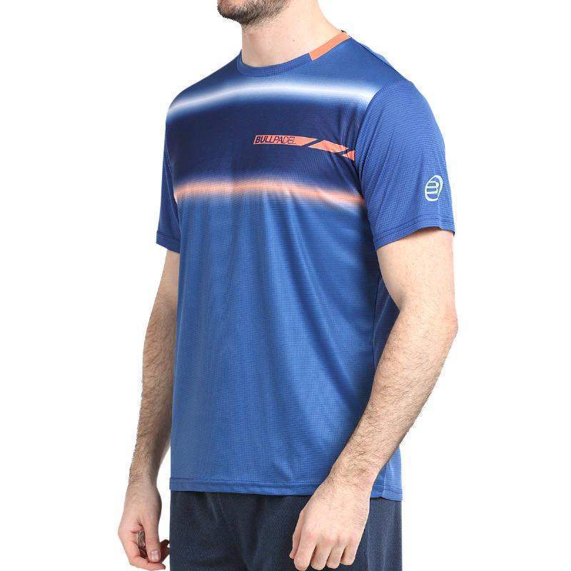 Camiseta Bullpadel Lacar Azul Intenso Pádel Élite