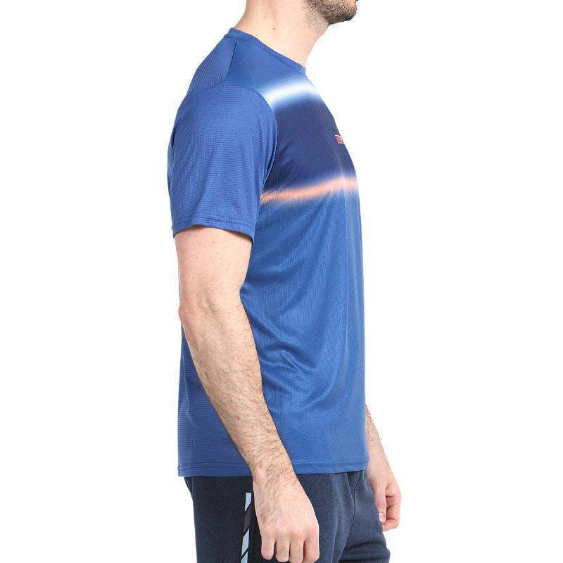 Camiseta Bullpadel Lacar Azul Intenso Pádel Élite