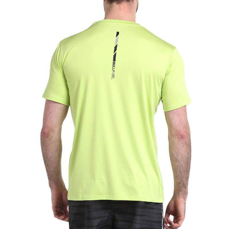 Camiseta Bullpadel Leteo Amarillo Azufre Vigore Pádel Élite