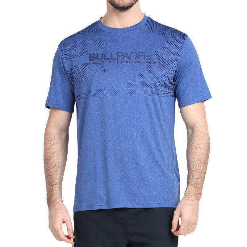 Camiseta Bullpadel Leteo Azul Intenso Vigore Pádel Élite