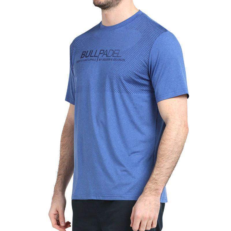 Camiseta Bullpadel Leteo Azul Intenso Vigore Pádel Élite