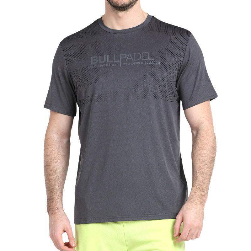 Camiseta Bullpadel Leteo Negro Vigore Pádel Élite