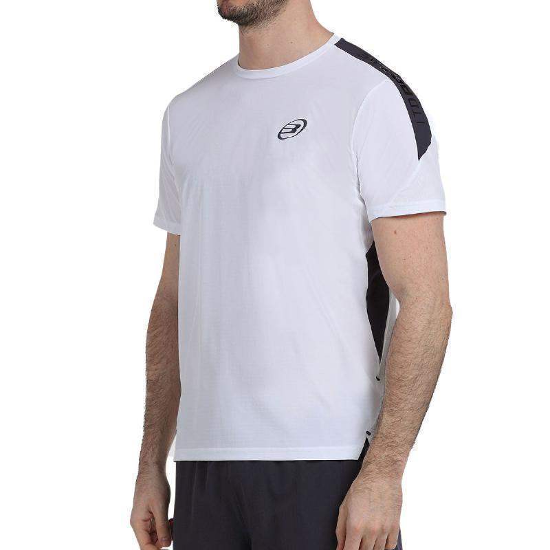 Camiseta Bullpadel Niue Blanco Pádel Élite