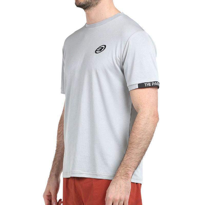 Camiseta Bullpadel Useme Gris Perla Bicolor Pádel Élite